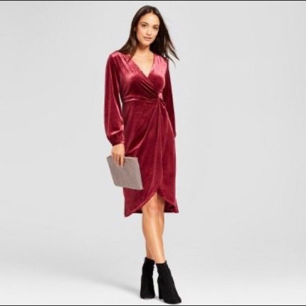 A. New Day Velvet Dress - Medium